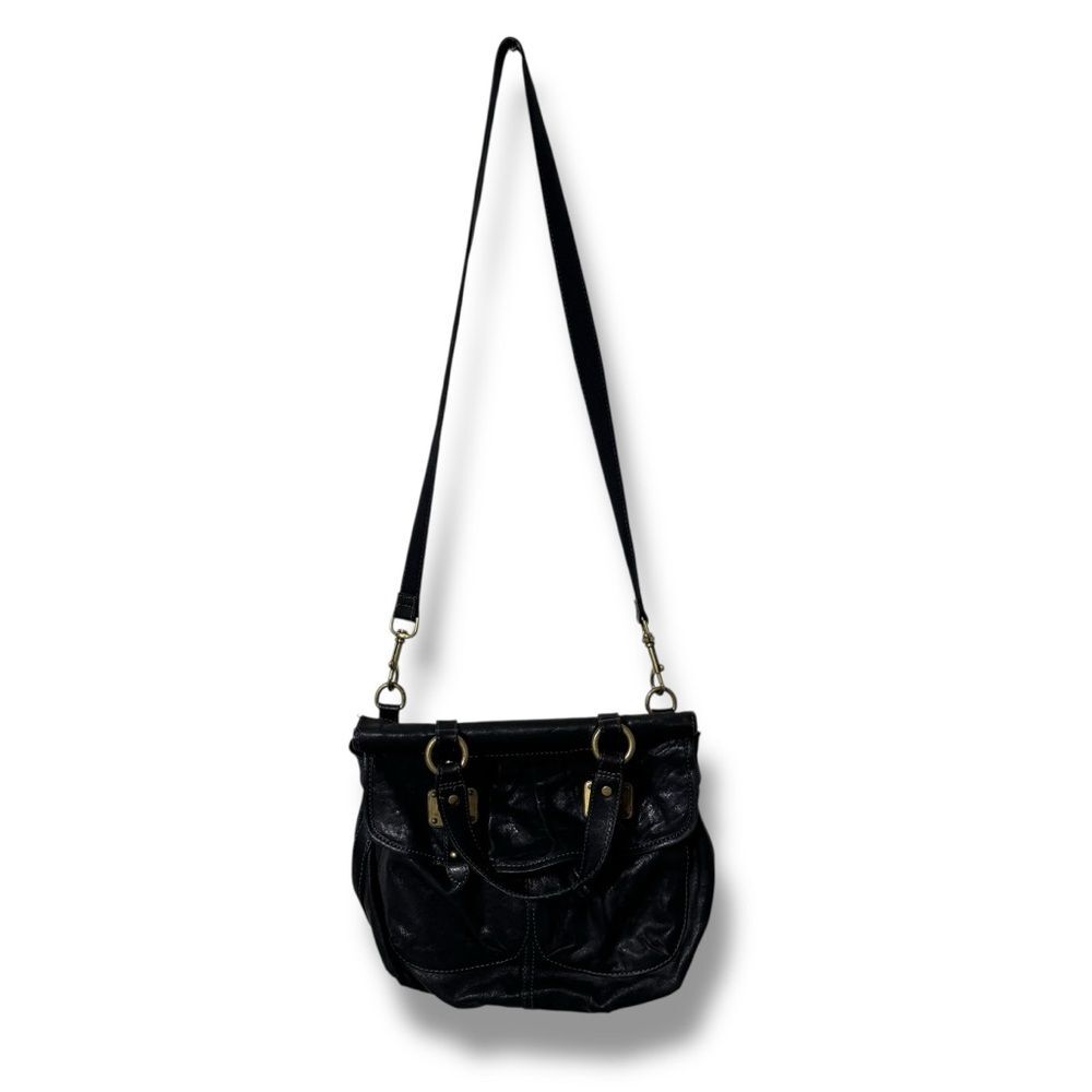 Fossil Ginger Leather Crossbody Satchel Top Handle City Chic Everyday Style